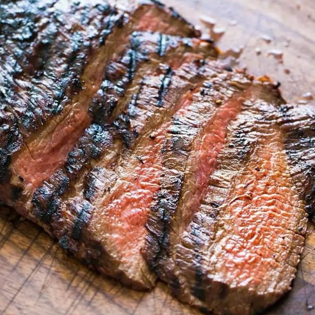 Grass Fed Steak.