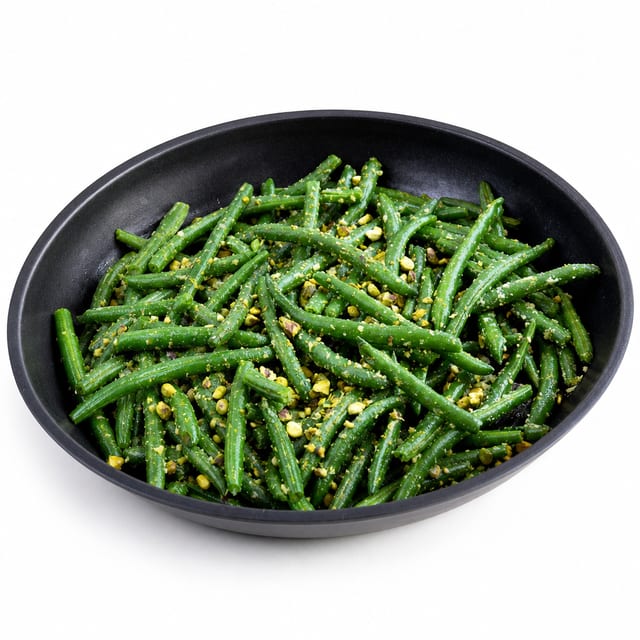 1 lb Sautéed Organic Green Beans.
