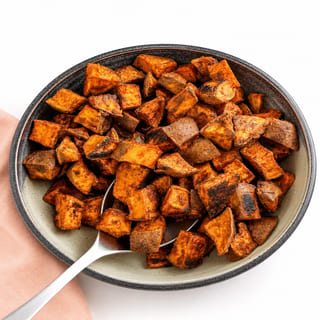 Roasted Organic Sweet Potatoes